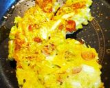 干支お好み焼きアート♪卯年越しお正月作り方4写真
