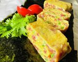 カラフル玉子の・海苔弁当作り方12写真