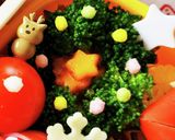 キャラ弁☆クリスマス☆サンタさん弁当☆作り方3写真