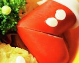 キャラ弁☆クリスマス☆サンタさん弁当☆作り方4写真