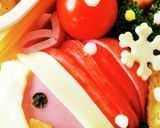 キャラ弁☆クリスマス☆サンタさん弁当☆作り方5写真