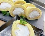 空箱で作るロールケーキ作り方7写真