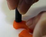 おせちに♪かまぼこ兎作り方1写真