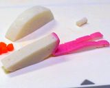 おせちに♪かまぼこ兎作り方4写真