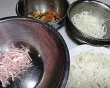 うどん（きしめん）サラダ作り方1写真
