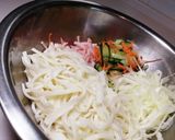 うどん（きしめん）サラダ作り方2写真