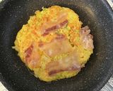 こめココノンシュガーで作るお好み焼き作り方9写真