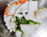 揚げずにから揚げ丼☆甘酢あんかけ味作り方2写真