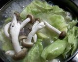骨付きハムのスープパスタ作り方2写真