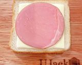 野香のベーシックハムチーズホットサンド作り方1写真