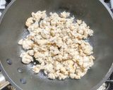 鶏ひき肉とナスとトロロのチーズ焼き作り方4写真