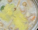 エビとブロッコリーのクリームスープ作り方7写真