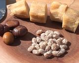 時短＆低カロリー和菓子♪芋栗豆の茶巾絞り作り方1写真