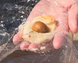時短＆低カロリー和菓子♪芋栗豆の茶巾絞り作り方2写真