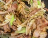 ご飯が進む〜♪和風な豚キムチ炒め作り方5写真