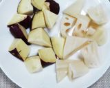 バジルソースチキンと野菜のソテー作り方3写真