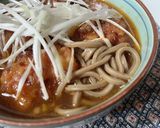 中華風唐揚げそば作り方6写真