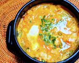 鯖缶でピリ辛韓国風鍋作り方9写真