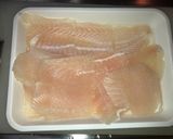 パンガシウスの蒲焼き風丼☆作り方1写真