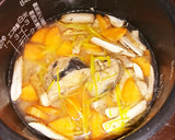 鯖缶と柚子皮の炊き込みご飯作り方2写真