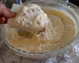 材料３つ、ふわふわスポンジケーキ作り方10写真