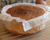 材料３つ、ふわふわスポンジケーキ作り方17写真