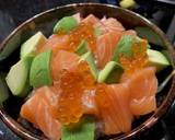 Salmon-Sashimi Don作り方9写真