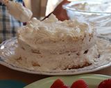 材料３つ、ふわふわスポンジケーキ作り方21写真