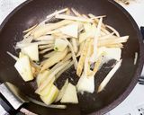 ジャガイモとリンゴのカレー風味ソテー作り方1写真