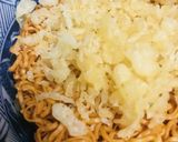 チキンラーメン●海苔&揚げ玉/天かす作り方1写真