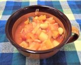 トマト缶で簡単野菜たっぷりミネストローネ作り方6写真