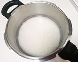 圧力鍋deご飯を炊こう!作り方1写真