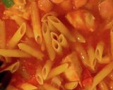 ジャンバラヤ風ピリ辛パスタ作り方6写真