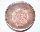 【一人鍋】オニオングラタン土鍋ハンバーグ作り方2写真