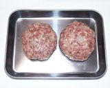 【一人鍋】オニオングラタン土鍋ハンバーグ作り方3写真