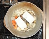 【一人鍋】オニオングラタン土鍋ハンバーグ作り方12写真