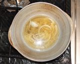 【一人鍋】オニオングラタン土鍋ハンバーグ作り方9写真
