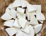 温まる♪大根と鶏もも肉のクリームグラタン作り方1写真
