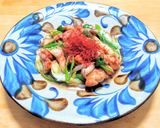 鶏と長ネギとキノコのオイスターソース炒め作り方8写真