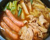 簡単！激ウマ！豚バラ肉と白菜のカレー鍋♪作り方7写真