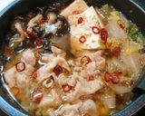 簡単！激ウマ！豚バラ肉と白菜のカレー鍋♪作り方8写真