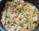 簡単！激ウマ！豚バラ肉と白菜のカレー鍋♪作り方9写真