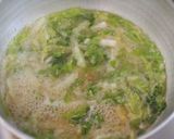 一人ランチに!オートミール餅入り味噌汁作り方2写真
