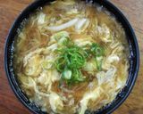 なめ茸と卵のとろとろうどん作り方4写真