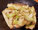 大根の皮のきんぴら作り方2写真