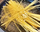フライパン１つで釜揚げしらすのパスタ作り方1写真