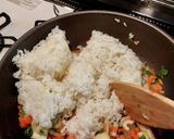 お冷やご飯で、おかんのチャーハン作り方5写真
