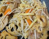 豚肉とレンコンの簡単炒め作り方6写真