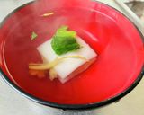 【冷凍保存】白みそ柚子風味のお雑煮作り方15写真