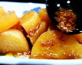 大根丸ごと使ってレシピ/乾燥エビの煮物作り方7写真